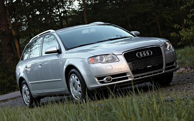 Audi A4 cena 17800 przebieg: 257200, rok produkcji 2008 z Gostynin małe 781